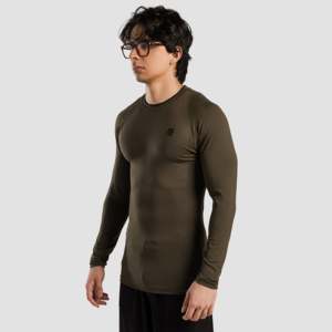Vêtements de gymnastique GAI ARR COMPRESSION Slim Fit couleur olive - Product Image 2