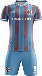 Camiseta de fútbol de secado rápido para hombre, kit de nombre y número hecho a medida para torneos juveniles, uniforme de fútbol fantasma - Product Image 3