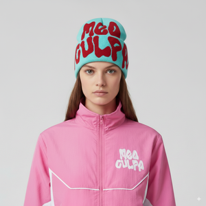 Gorros de moda para la calle, gorro de punto de gran tamaño holgado, gorro de Hip Hop Unisex, gorros de Cachemira Premium, gorro de punto de invierno, gorro suave y cálido - Product Image 3