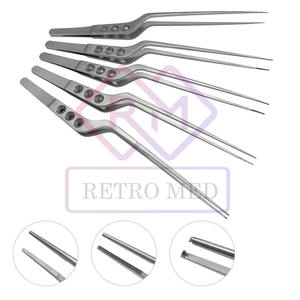 Pinzas de Microbisturí de Acero Inoxidable MEDICAB, Tipo Tijera, para Disección de Tejidos, Neurocirugía, Tipo Z, Manuales, Reutilizables, Modelo MOL DF4 - Product Image 5