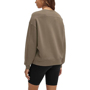 Sweat-shirts pour femmes, coupe décontractée tendance, doux, respirant, élégant, moderne, chic, léger - Product Image 4