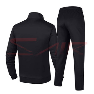 Hot Selling Classic 100% Cotton <b>Plus</b> <b>Size</b> Unisex Tracksuits Solid Black Casual Wear for Outdoor Winter Activities Pakistan Low - Product Image 5