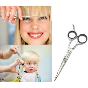 Tijeras de peluquero de salón de acero inoxidable 440C de excelente calidad, hoja recta de alta calidad con punta afilada para cortar el cabello - Product Image 6