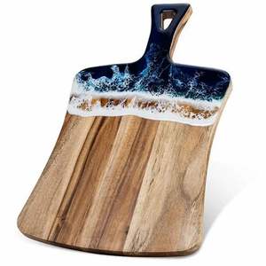 Planche à découper rectangulaire en bois-Ustensiles de cuisine Antibactérien Passe au lave-vaisselle Taille personnalisable pour la maison et le restaurant - Product Image 1