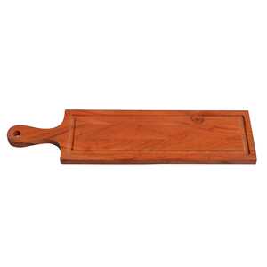 Plateau de service rectangulaire en bois de sheesham pour table à manger Brown-12x8x1.5 pouces - Product Image 6