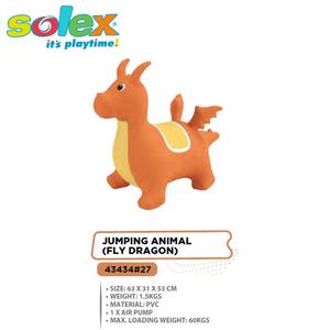 Jouet gonflable en PVC de haute qualité pour enfants, animal sauteur, directement de l'usine, jouet rebondissant amusant pour enfants - Product Image 2