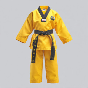 High Quality Taekwondo Uniform Boxing <b>Trainer</b> Karate Suit Men's Martial Arts Wear Taekwondo Uniforms - Product Image 1