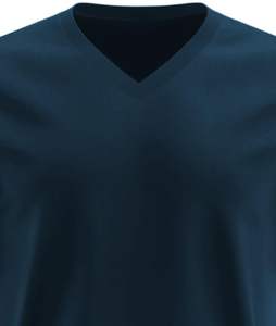 Camiseta Deportiva de Talla Grande para Hombre, Estilo Nuevo y Sencillo, Alta Elasticidad, Color Sólido, Manga Corta, Transpirable, Jersey de Talla Grande - Product Image 3