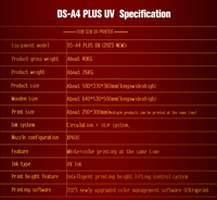 DOMSEM XP600 imprimante uv étui de téléphone format a4 imprimante uv à jet d'encre avec effet HP 1080dpi
