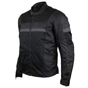 Chaqueta de cuero motorista de invierno para hombre personalizada con tejido de poliéster guata estampada con logotipo personalizado - Product Image 2