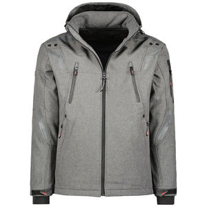 Durable Musthave moda Softshell Activewear Comfort Fit chaqueta de tela para hombres prendas de vestir clásicas chaqueta de ajuste relajado para hombres - Product Image 1