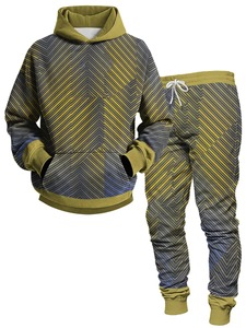 Ensembles de survêtement pour hommes, sweat à capuche et pantalon pour femmes, couleur unie, pull à capuche + pantalon, ensembles de vêtements de sport décontractés pour hommes - Product Image 5