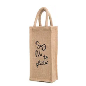 Bolso de mano de yute resistente al agua con estampado personalizado para mujer con cadena de cierre de cremallera bordada Características Diseño impreso personalizable - Product Image 5