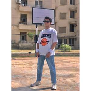 Maillot officiel de l'équipe des Lakers de Los Angeles 100% coton - Product Image 1