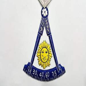 ถุงมือเครื่องราชกกุธภัณฑ์ระดับพรีเมี่ยมมีการปักตราสัญลักษณ์และวัสดุผ้าฝ้ายสำหรับพิธีการ - Product Image 2