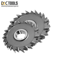 Fraiseuses à dents escalonées HSS revêtues de titane en aciers M2, M35, M42, grades ASP 2030, 2062, 2052, OEM disponible