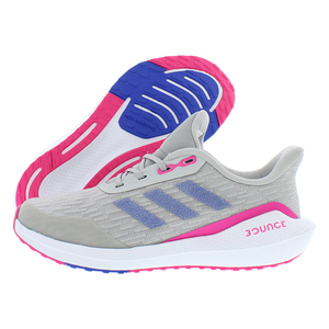 Adidas EQ21ทำงาน GS รองเท้าเด็กหญิงสี: เทา/ชมพู/ขาว100% ของแท้ - Product Image 1