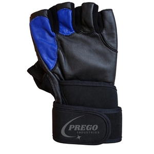 Custom PU Leather <b>Weight</b> Lifting <b>Gloves</b> Half Finger Gym <b>Gloves</b> with Wrist Wrap for Sports & Fitness Training Unisex - Product Image 2