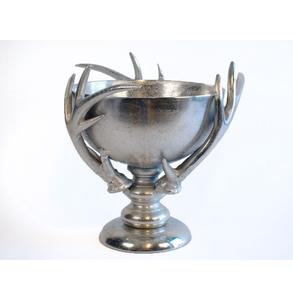 ชามใส่ผลไม้อะลูมิเนียมสำหรับเสิร์ฟผลไม้,ชามวางกลางแบบแท่นชุบทองไม่ซ้ำใครขายดีที่สุด - Product Image 2