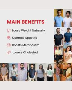 Quemador de grasa con Garcinia, té verde, vinagre de sidra de manzana para bajar de peso, control del apetito, aumento del metabolismo en hombres y mujeres - Product Image 5