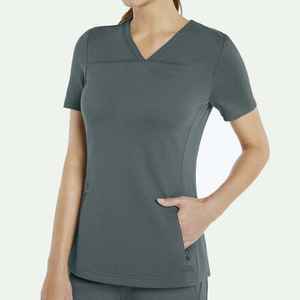 ชุดเครื่องแบบสครับพยาบาลแขนยาวเข้ารูปสำหรับผู้หญิงชุดเครื่องแบบพยาบาล - Product Image 4