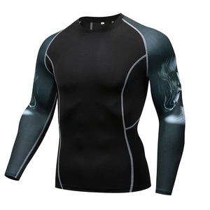 Top Tendance Unisexe Rash Guard Manches Complètes Compression Fit Quick Dry Stretch Tissu Sublimation Personnalisée Respirant Top Vente - Product Image 5