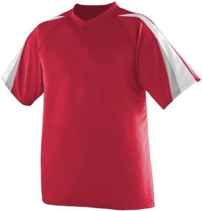Maillots de baseball personnalisés 2026 en gros, uniformes de baseball à deux boutons, maillots de baseball vierges sublimés - Product Image 4