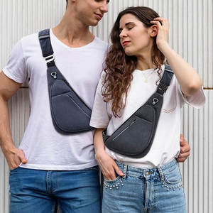 New Fashion Men Business Chest <b>Bags</b> Genuine Leather Casual Crossbody Shoulder <b>Bag</b> Outdoor Travel <b>Waterproof</b> Sling Eco-friendly - Product Image 4