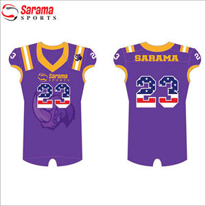 Camiseta de práctica de fútbol personalizada, camiseta de fútbol americano personalizada para jóvenes, aparejos de sarga, fútbol de alta calidad, - Product Image 3