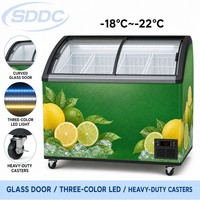Armoire en acier inoxydable à double zone de température, ventilateur d'affichage, armoire frigorifique commerciale pour refroid