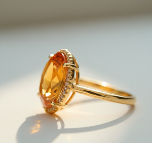 แหวนแต่งงานชุบทองคำขาว เงินแท้ 925 ประดับเพชรซิร์คอน ดีไซน์ทันสมัย แหวนแฟชั่น - Product Image 3