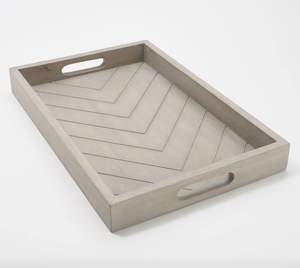 Elegante bandeja ovalada de corteza de madera natural con asas de yute, bandeja para servir Cocina casera con asa de cuero para bodas - Product Image 3