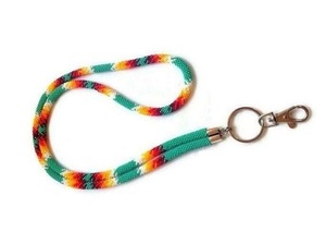 Colorido elegante cuenta de semillas manualidades fabricación de joyas llavero cordones de cuentas cordón promocional corto y largo - Product Image 4