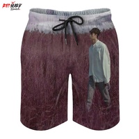 Shorts de surf écologiques pour hommes, vêtements de plage, maillots de bain, coton biologique de haute qualité, polyester, design tendance 2023