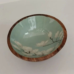 Técnica de horno de cuenco esmaltado de madera para fiestas - Product Image 3