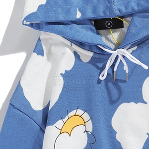 Diseño de logotipo personalizado básico impreso sudaderas con capucha precio al por mayor nueva llegada hombres sudaderas con capucha impresas - Product Image 5