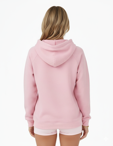 Sweat-shirt à capuche 100% coton pour femmes, sweat-shirt à capuche solide avec impression de logo personnalisé, vêtements d'automne/d'hiver bon marché, OEM - Product Image 4