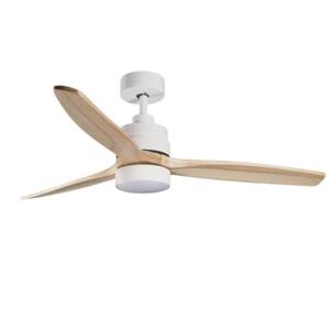 Ventilatore a soffitto LEDME 8822 con luce e telecomando bianco pazzo LED ventilatori a soffitto - Product Image 1