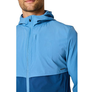 Ensemble coupe-vent personnalisé pour hommes-Veste courte et jogging Survêtement deux pièces à fermeture éclair Vêtements d'hiver en polyester - Product Image 5