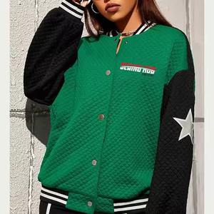 เสื้อแจ็กเก็ตแขนยาวสำหรับผู้หญิงเสื้อแจ็คเก็ตขนสัตว์แขนยาวระบายอากาศได้ทำจากหนัง100% สำหรับฤดูหนาว - Product Image 3