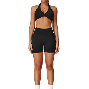 Ensemble de leggings de yoga et de vestes de sport pour femmes, de haute qualité, doux comme du beurre, populaires, à manches longues, pour l'entraînement en salle de sport - Product Image 5
