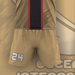 ชุดฟุตบอลพิมพ์ลายแบบถ่ายโอนความร้อนตามสั่งจากผู้ผลิต ปี 2025 ผลิตจากโพลีเอสเตอร์ 100% ระบายอากาศได้ดี แห้งเร็ว คุณภาพพรีเมียม ราคาประหยัด - Product Image 6