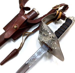 Espadas de Fábrica de la India, Espada Masónica, Espada Ceremonial Antigua de los Masones - Product Image 4