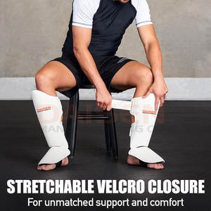 Espinilleras Ajustables para Artes Marciales y Karate, en Oferta, Nueva Llegada - Product Image 5