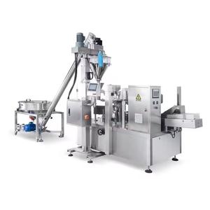 Vente directe d'usine pour la poudre de fruits TS Stand up Pouch Machine de remplissage et de scellement Garantie 1 an avec fonctionnement automatique - Product Image 4