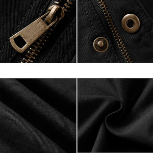 Chaquetas de Hombre de Lona de Manga Larga Transpirables de Algodón de Diseño Moderno y Ecológico Recién Llegadas - Product Image 6