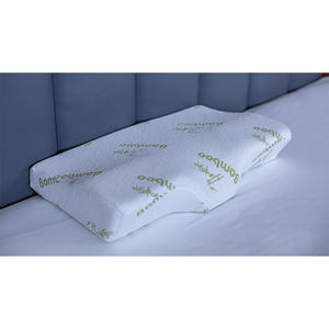 Visco Memory Foam Cervical <b>Pillow</b> 45x31x10 7cm Bamboo Cover <b>Orthopedic</b> Design Sleep Comfort Anti-Sweating Gel - Product Image 4