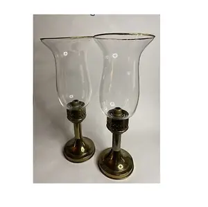 Thiết kế thời trang Thiết kế tốt nhất cao Borosilicate Glass ống thẳng sáp cup rõ ràng Glass Candle Jar Vase Đối với trang trí nội thất