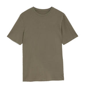 เสื้อยืดแขนสั้นผ้าฝ้ายริงสปันสำหรับผู้ใหญ่แบบเรียบ - Product Image 6