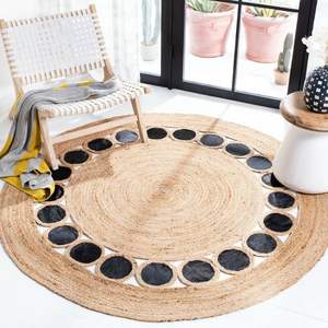 Tapis et ensembles en jute de taille personnalisée pour décoration intérieure contemporaine - Product Image 1